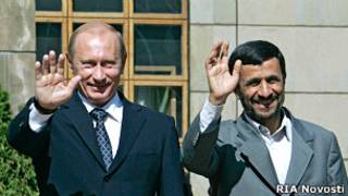 Владимир Путин, Махмуд Ахмадинежад