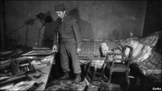 1945年柏林被攻克后的希特勒地窖