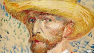 Autorretrato de Vincent van Gogh.