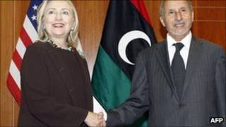 Bà Clinton ở Tripoli