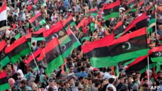 احتفالات في بنغازي