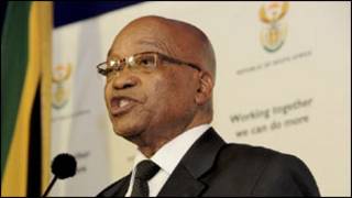 Shugaban Africa ta Kudu Jacob Zuma