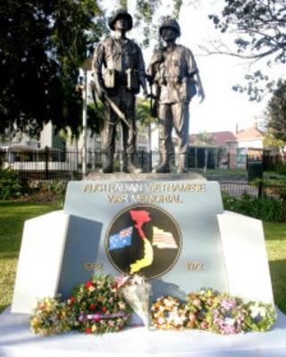 Australian Vietnamese War Memorial ở Queesnland, Australia