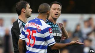 John Terry aharira na Anton Ferdinand