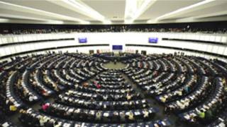 Зал заседаний Европарламента