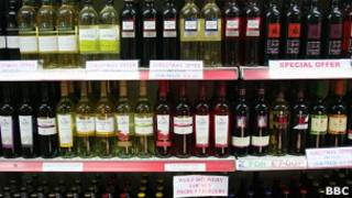 Алкоголь в магазине