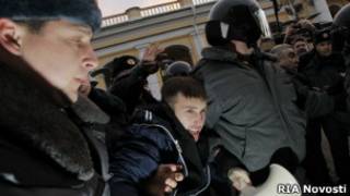 Акция оппозиции в Санкт-Петербурге