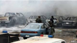 mashambulizi yalioyotekelezwa na Boko Haram