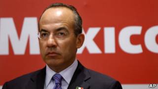 Shugaba Felipe Calderon na Mexico