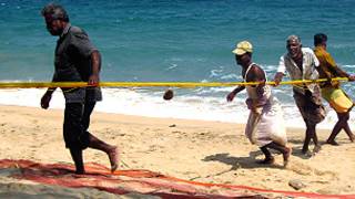 Fishermen in Sri Lanka