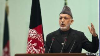 حامد کرزی، رئیس جمهوری افغانستان
