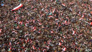 Митинг на каирской площади Тахрир 18 ноября 2011 г.