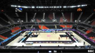 Arena de basquete em Londres. BBC