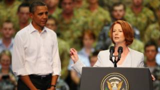 Tổng thống Obama và Thủ tướng Úc Julia Gillard