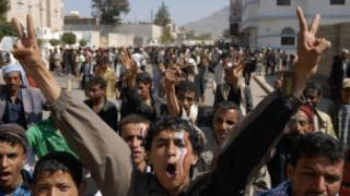 Imyigaragambyo irwanya ubutegetsi muri Yemeni