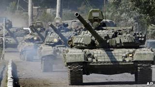 Tanques russos / AP