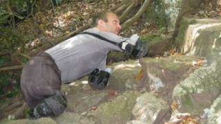 Kyle Maynard durante treinamento, em outubro (foto: Mission Kilimanjaro)