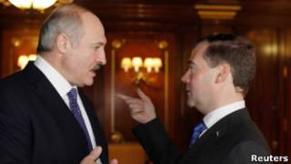 Александр Лукашенко и Дмитрий Медведев