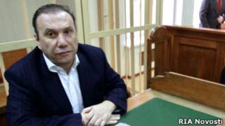 Виктор Батурин в зале суда