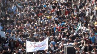 Masu zanga-zanga a Syria