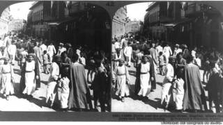 Foto c1914 de calle de Bagdad