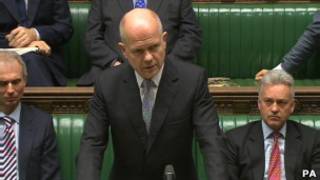 Umushikiranganji William Hague ashikiriza ijambo mu nama nshingamateka