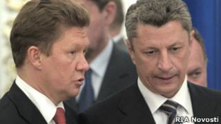Алексей Миллер и Юрий Бойко