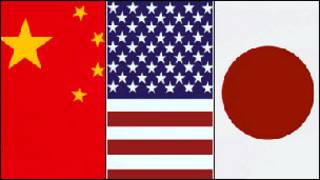 中美日国旗