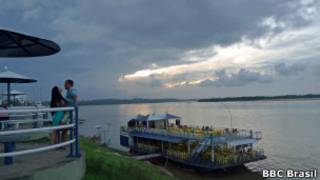 Orla de Marabá, no Pará, onde população votará pela divisão ou não do território (Foto: João Fellet/BBC Brasil)