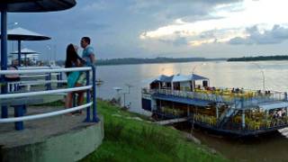 Orla de Marabá, às margens do rio Tocantins (Foto: João Fellet/BBC)