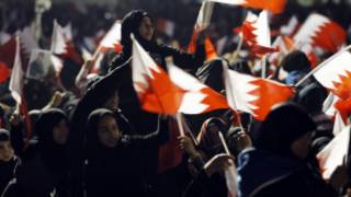 Wasu mata masu zanga-zanga a Bahrain