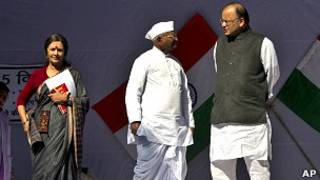 अन्ना हज़ारे, अरुण जेटली