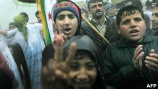 Biểu tình chống chính phủ tại Idlib, Syria