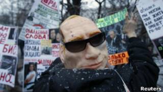 Во время митинга на Болотной площади в Москве