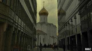 Церковь в центре Москвы