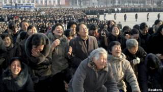 Muestras de dolor en Corea del Norte