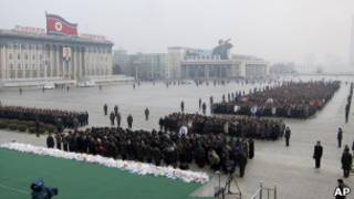 Người dân than khóc Kim Jong-il
