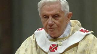 O papa Bento 16, durante missa de Natal, no dia 24 de dezembro de 2011