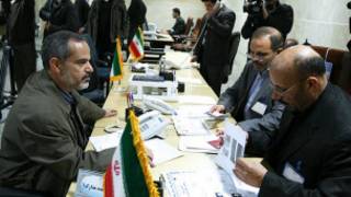 نامنویسی نامزدان انتخابات مجلس
