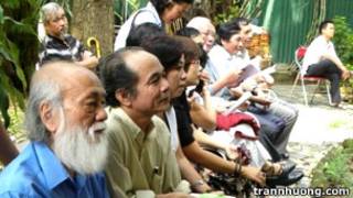 Trí thức, văn nghệ sỹ tại lễ khai trương giải trannhuong.com
