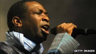 Mwanamuziki wa Senegal Youssou N'dour