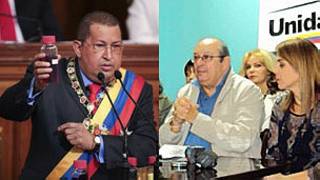 Hugo Chávez, mesa de la unidad