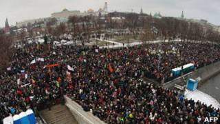 Митинг на Болотной площади в Москве 4 февраля 2012 года