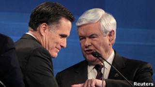 MItt Romney y Newt Gingrich