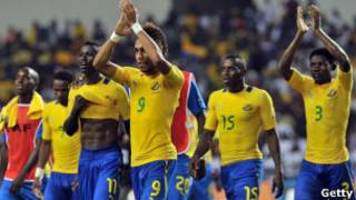 Wachezaji wa Gabon