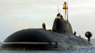 Российская субмарина