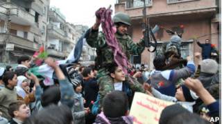 Người biểu tình ở Syria