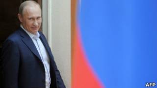 Владимир Путин перед встречей со студентами в Томске