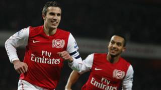 Robin Van Persie na Theo Walcott