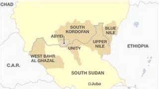 Taswirar Sudan ta Kudu